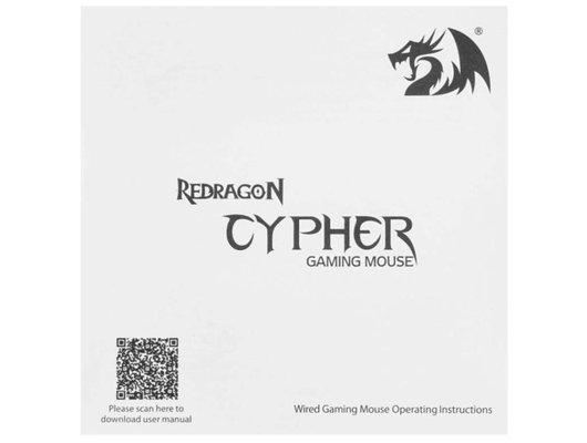 Мышь проводная игровая Redragon Cypher
